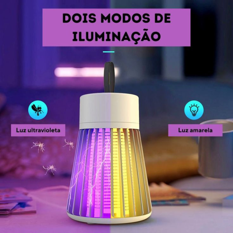 Luminária Repelente e Armadilha de Insetos: Solução Eficiente para Proteger Sua Casa