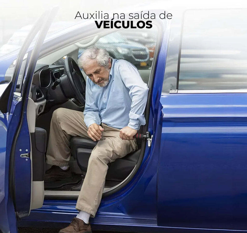 Bastão Auxiliar em Aço Forjado para Carros - AutoCare™